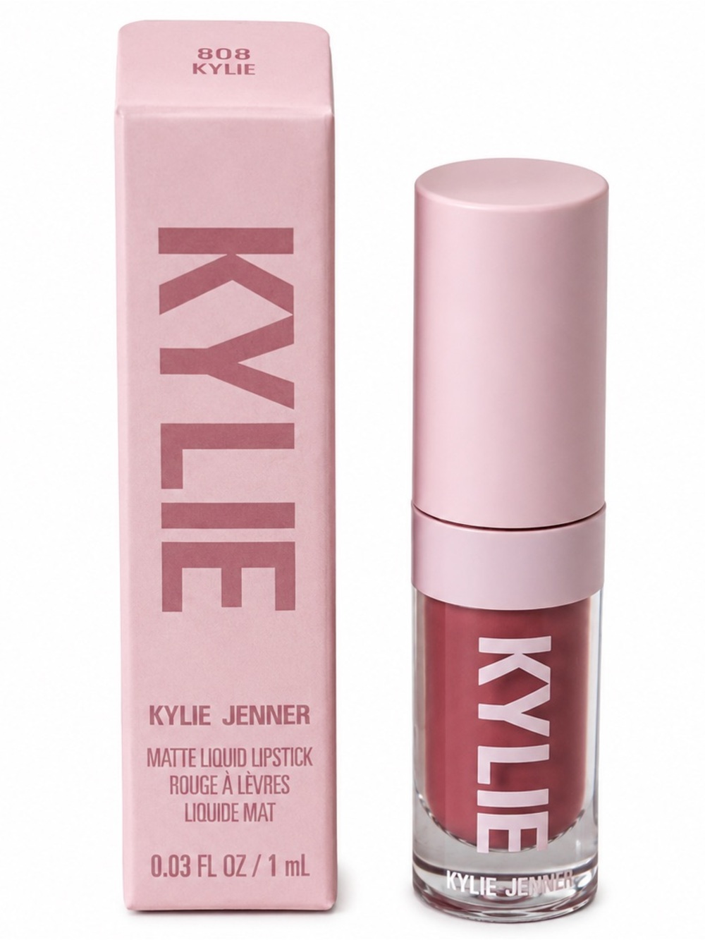 NIB Kylie Cosmetics Matte Liquid Lipstick Mini Shade 808 Kylie Travel Size